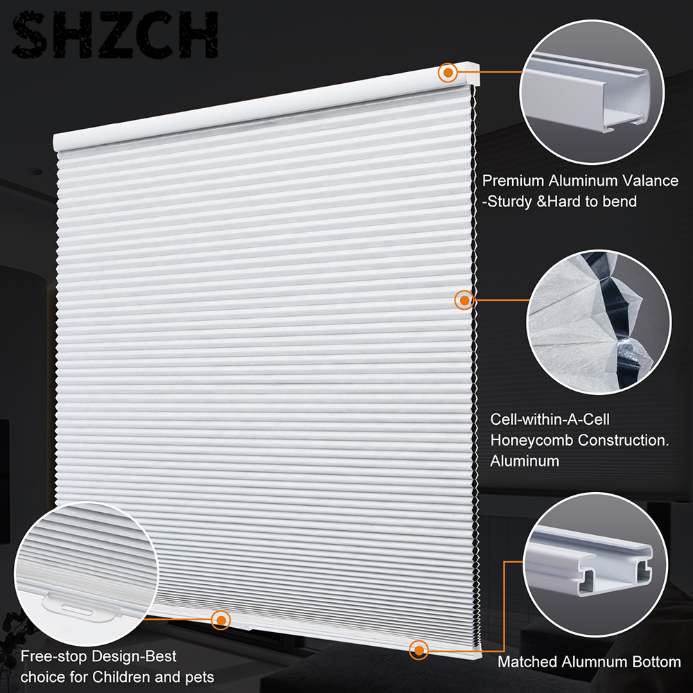 Home Office Rate - Blackout Cellular Blinds Honeycomb Shades Double