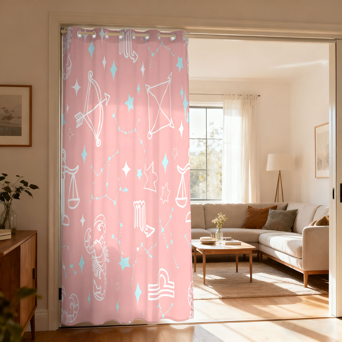 Home Office Rate - 1pc Starry Sky Constellation Printed Single