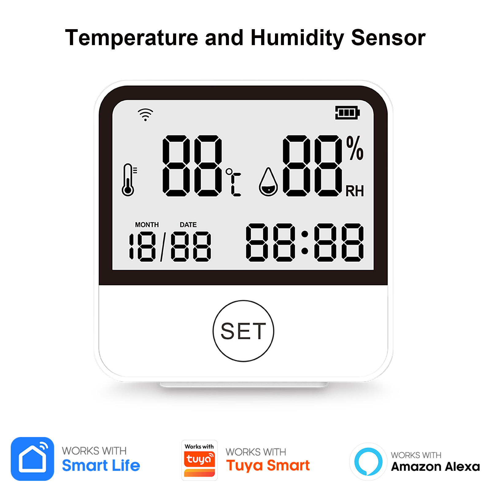 Home Office Amazon - Tuya WiFi Temperature Humidity Sensor Smart