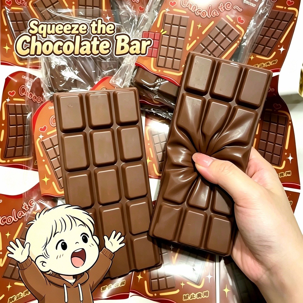 Home Office Simulator - Simulated Chocolate Squeeze Toy PU Soft
