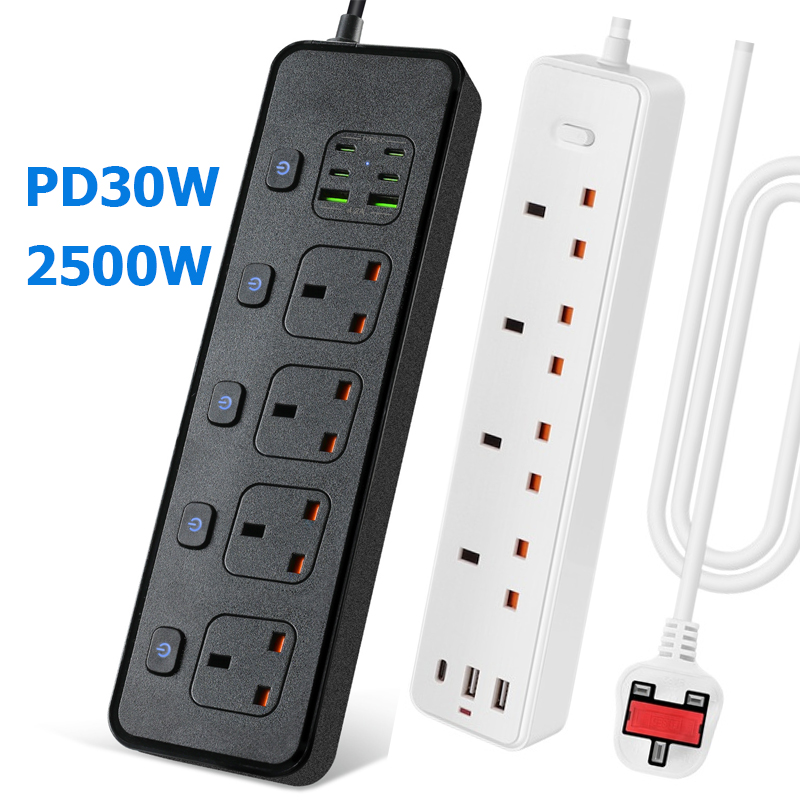 Power Strip Electric Socket UK - Power Strip Desk recension och pris