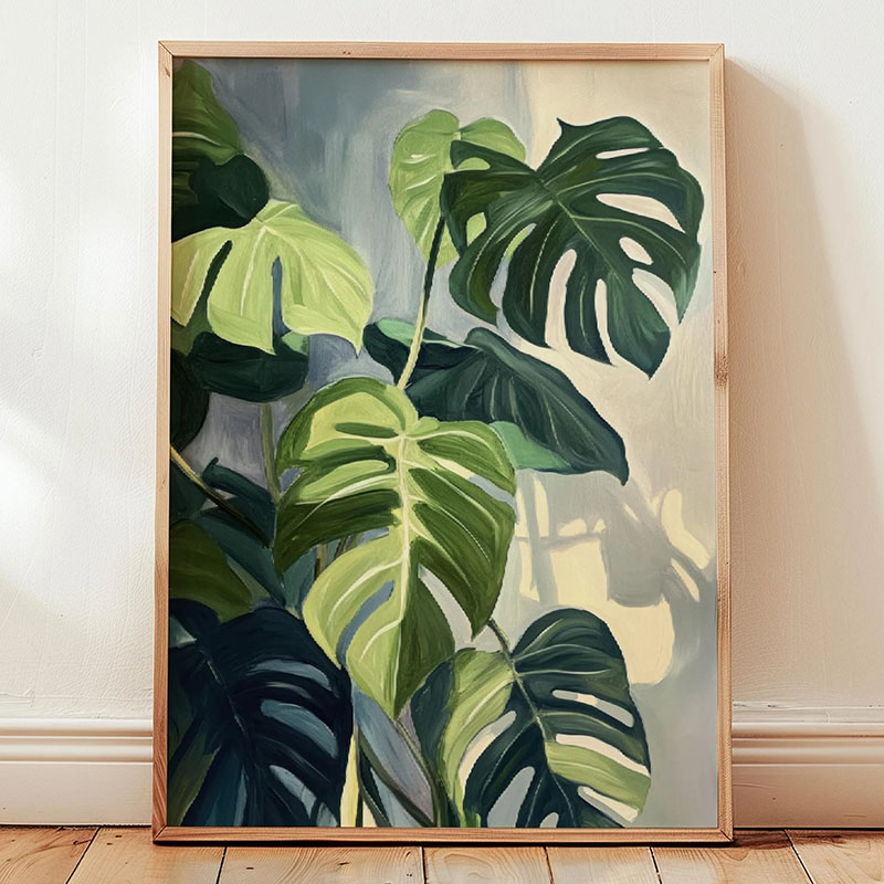 1pc Modern Houseplants Leaves  - Home Office Youtube recension och pris