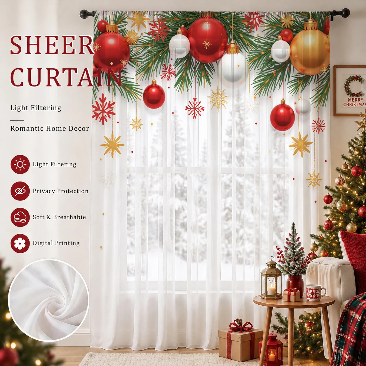 Christmas Day Gradient Sheer C - Home Office Youtube recension och pris