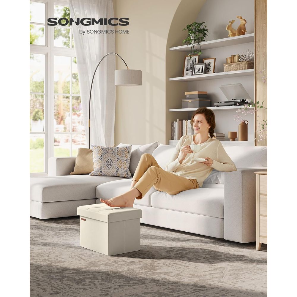 Compact Storage Ottoman, Footr - Home Office In Living Room recension och pris