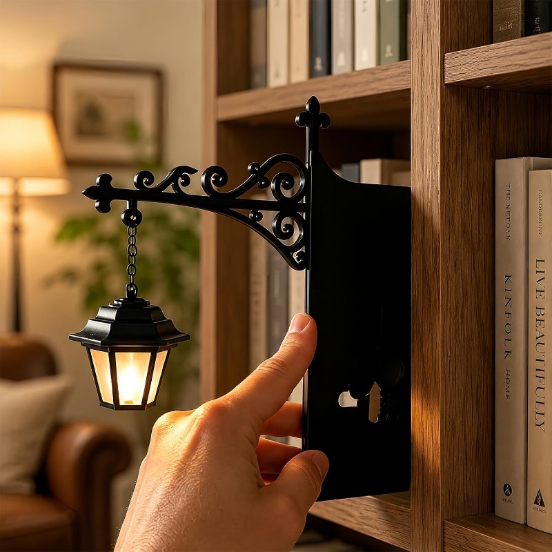 Mini Vintage Library Lantern B - Home Office With Library recension och pris