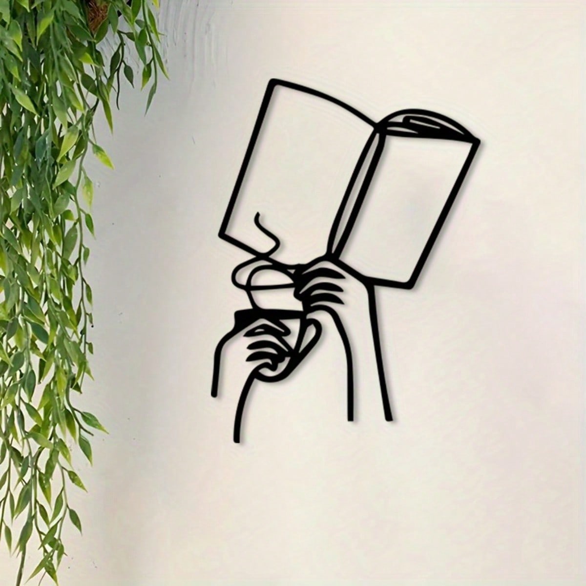 Vintage Cat Books Iron Wall Ar - Home Office With Library recension och pris