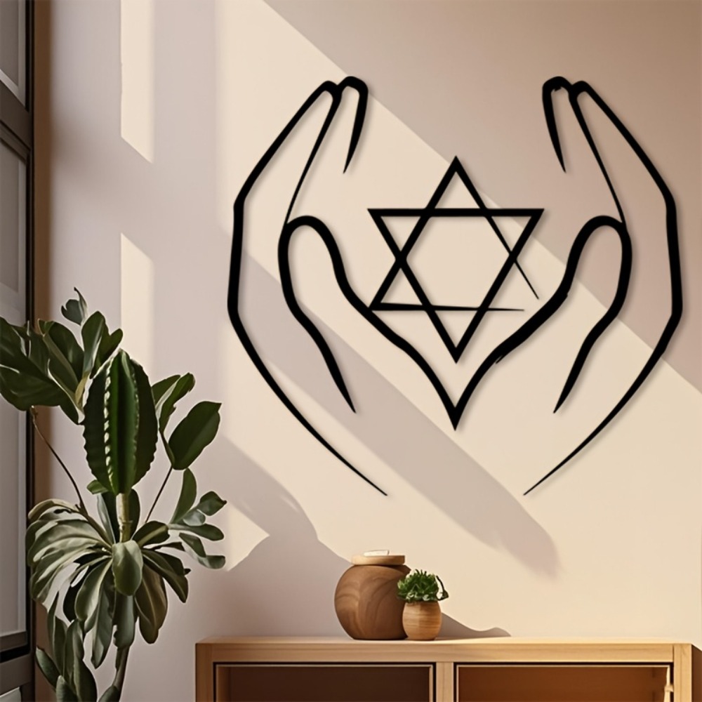 CIFBUY Metal Wall Art Abstract - Home Office Free recension och pris
