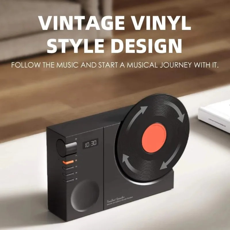Vintage Record Player Style Bl - Home Office Amazon recension och pris