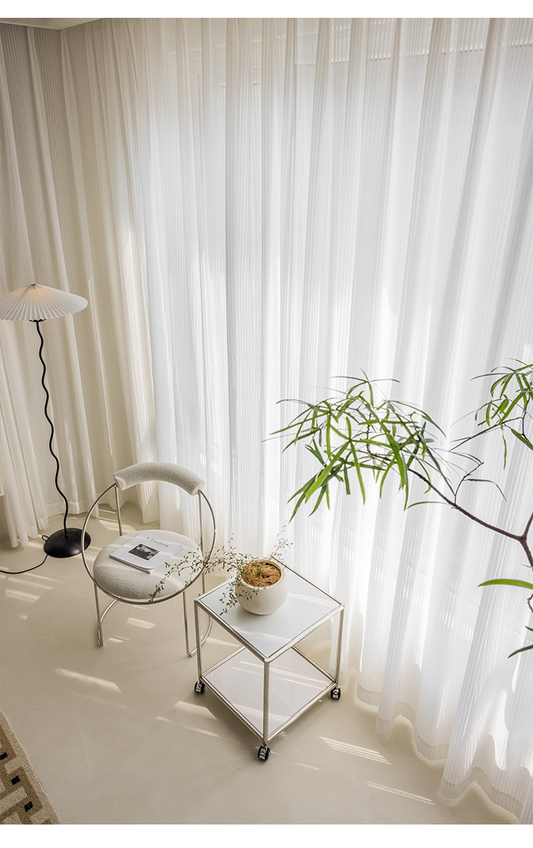 Fashion White fantasy curtains - Home Office Ye recension och pris