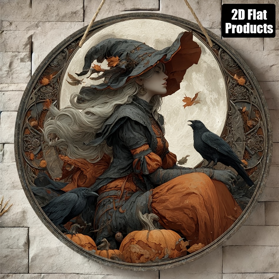 2D Flat, 1pc Vintage Witch-The - Home Office Ye recension och pris