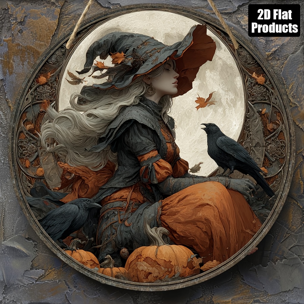 2D Flat, 1pc Vintage Witch-The - Home Office Ye recension och pris