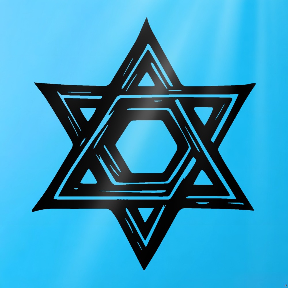 CIFBUY Iron Wall Art Star of D - Home Office Free recension och pris