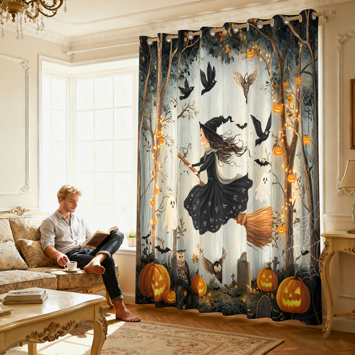1PC Halloween Witch Pumpkin Gh - Home Office Rate recension och pris