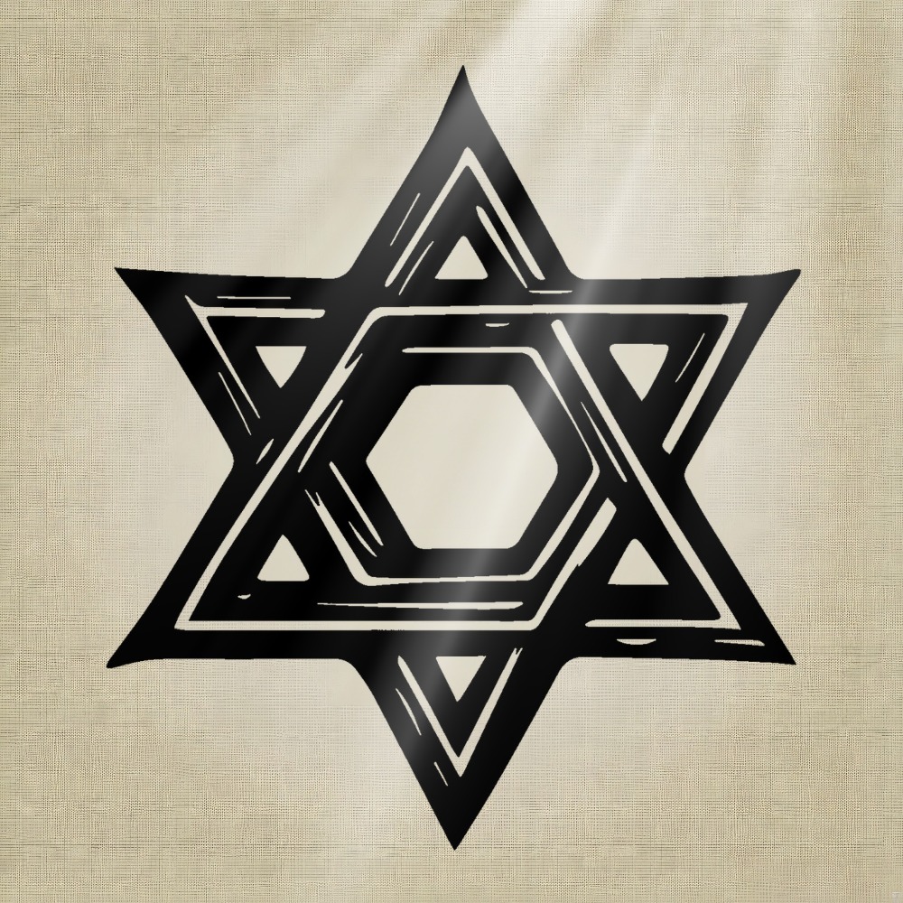 CIFBUY Star of David Metal Wal - Home Office Free recension och pris