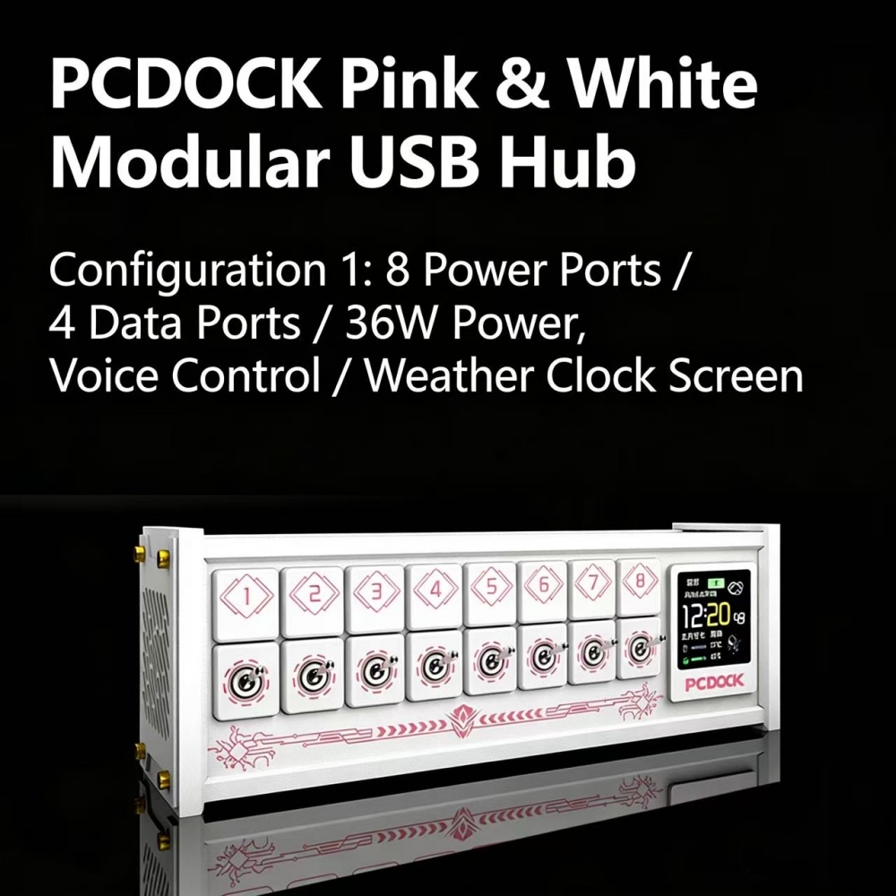 PCDOCK Block USB Desktop Power - Power Strip Desk recension och pris