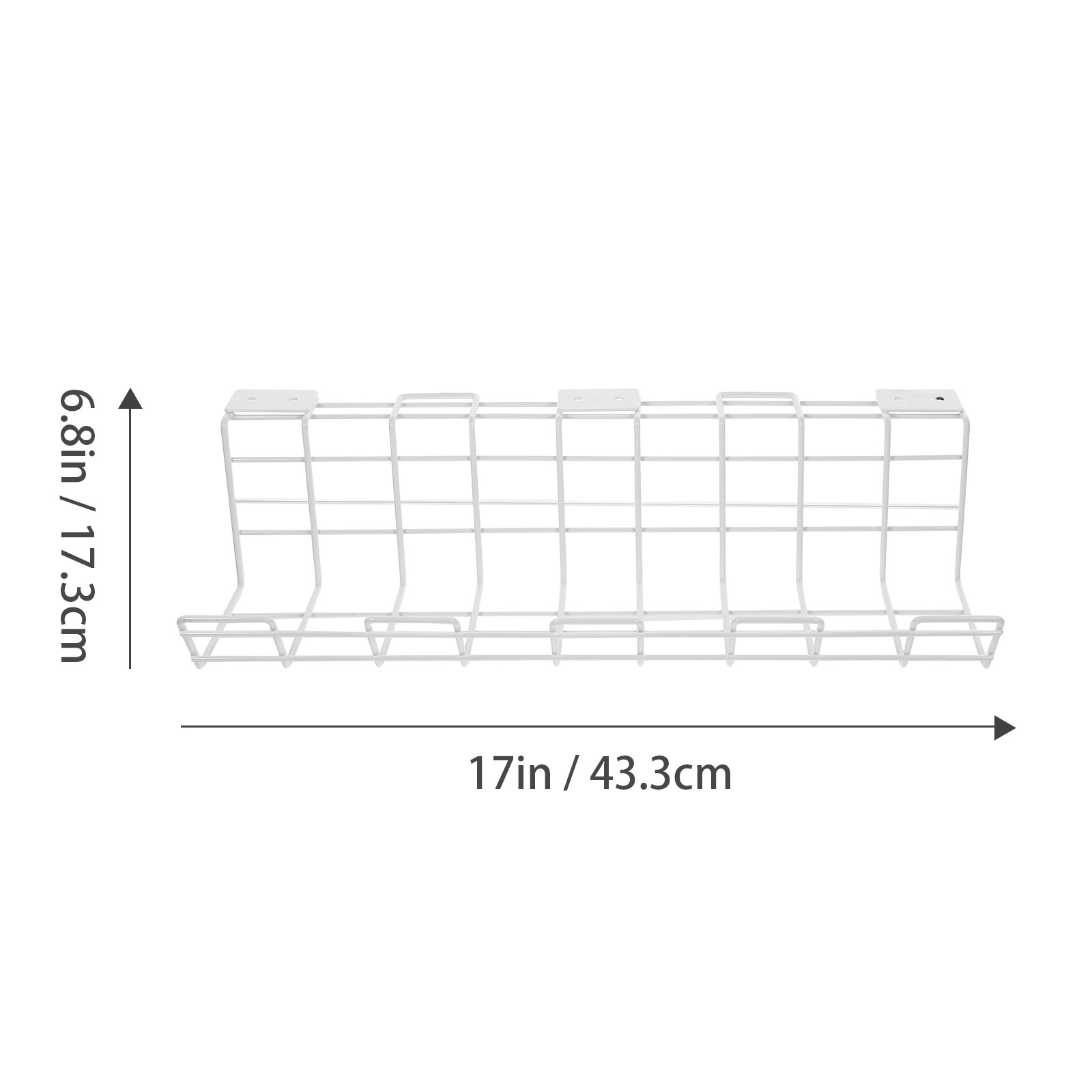 2Pcs Under Desk Cable Organize - Power Strip Desk recension och pris