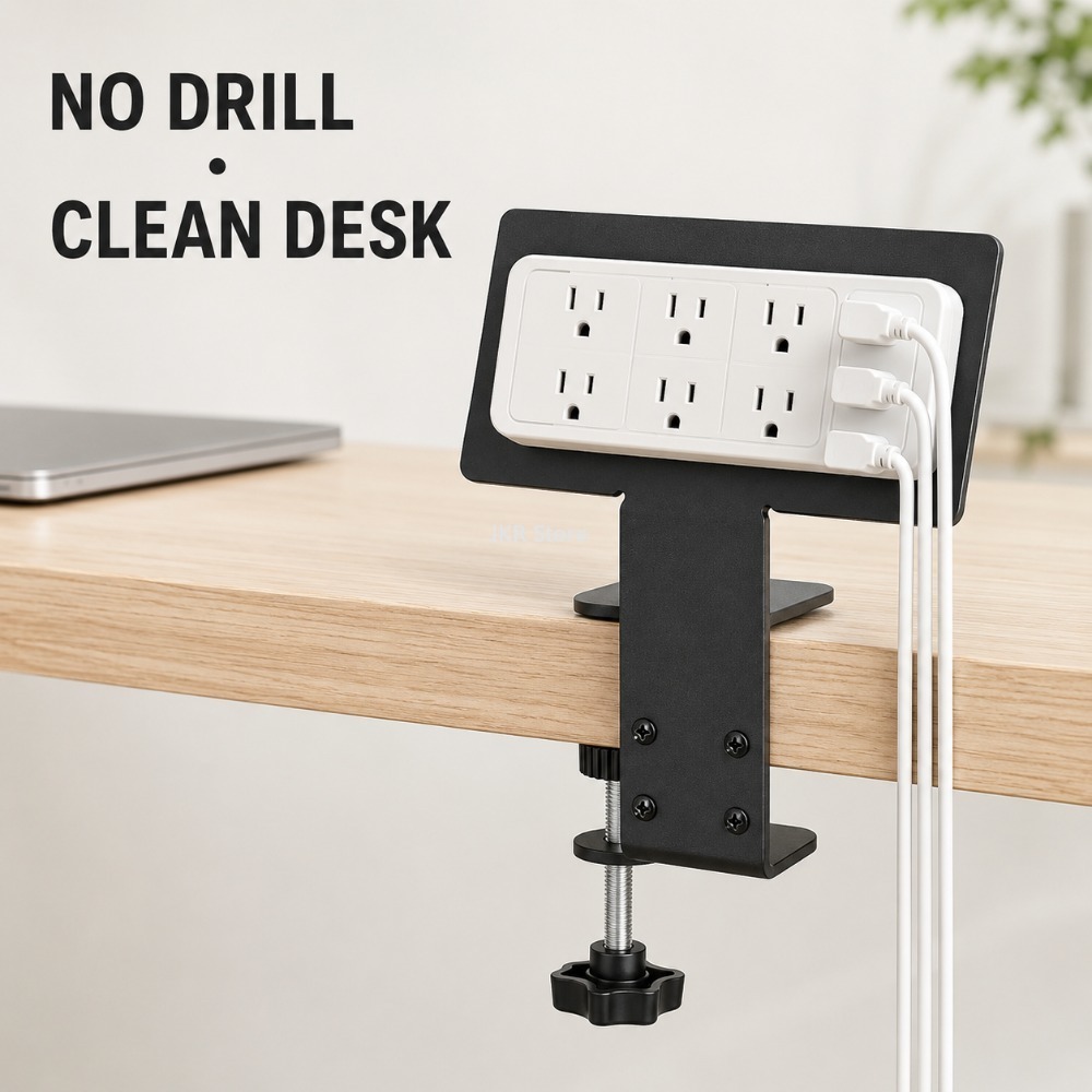 Under Desk Cable Organizer Tra - Power Strip Desk recension och pris