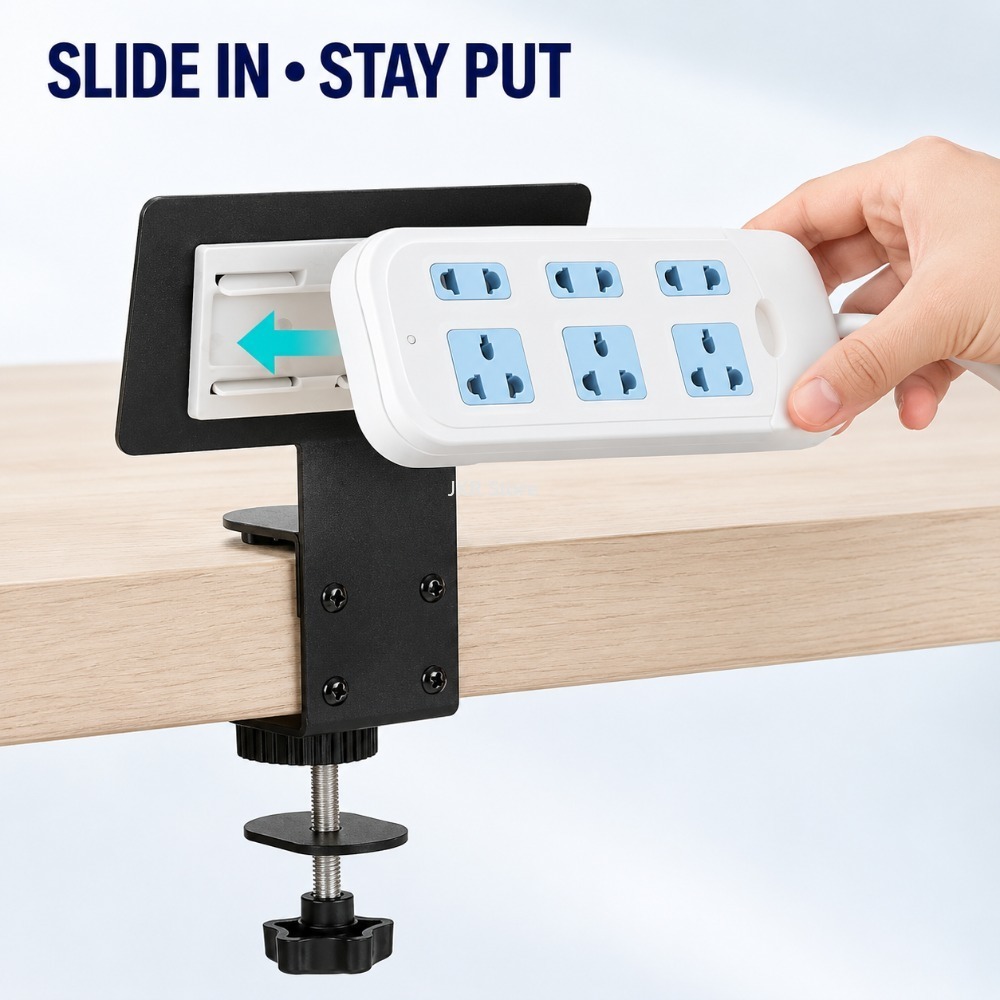 Under Desk Cable Organizer Tra - Power Strip Desk recension och pris