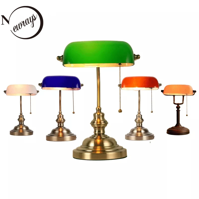 Desk lamp Table Light glass ba - Home Office With Library recension och pris