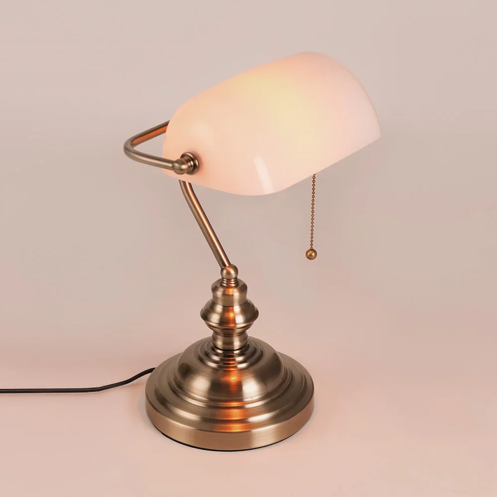 Desk lamp Table Light glass ba - Home Office With Library recension och pris