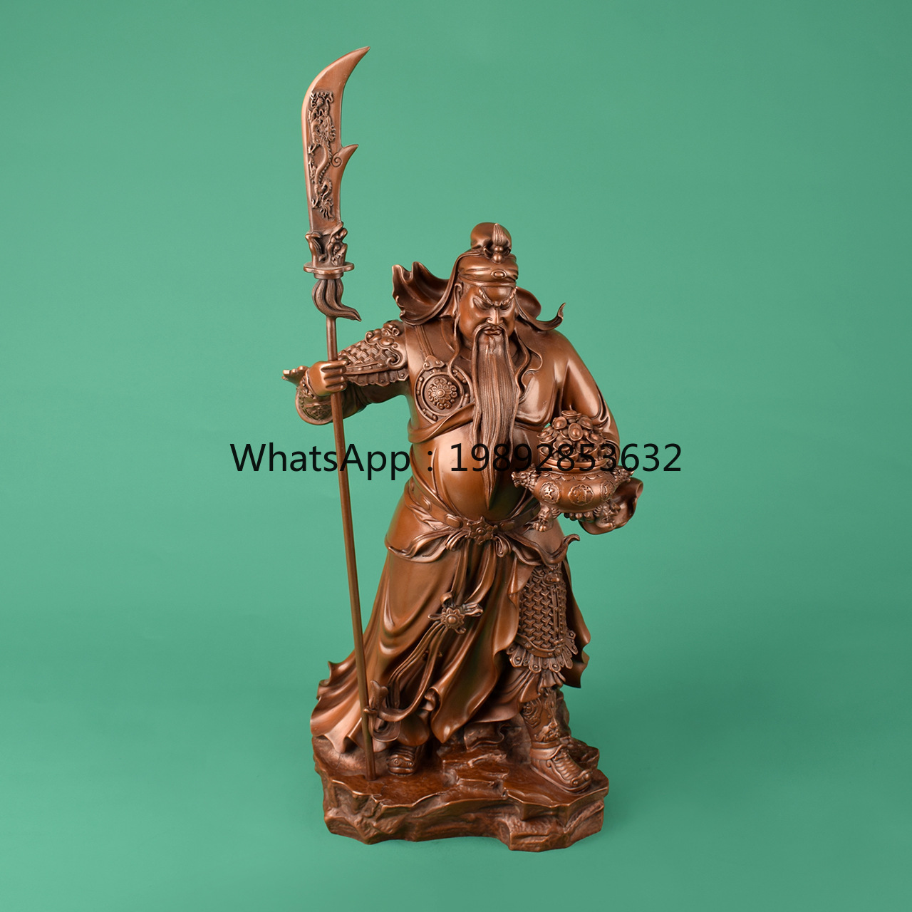 LYY Bronze Yuanbao Guan Gong F - Home Office Ye recension och pris