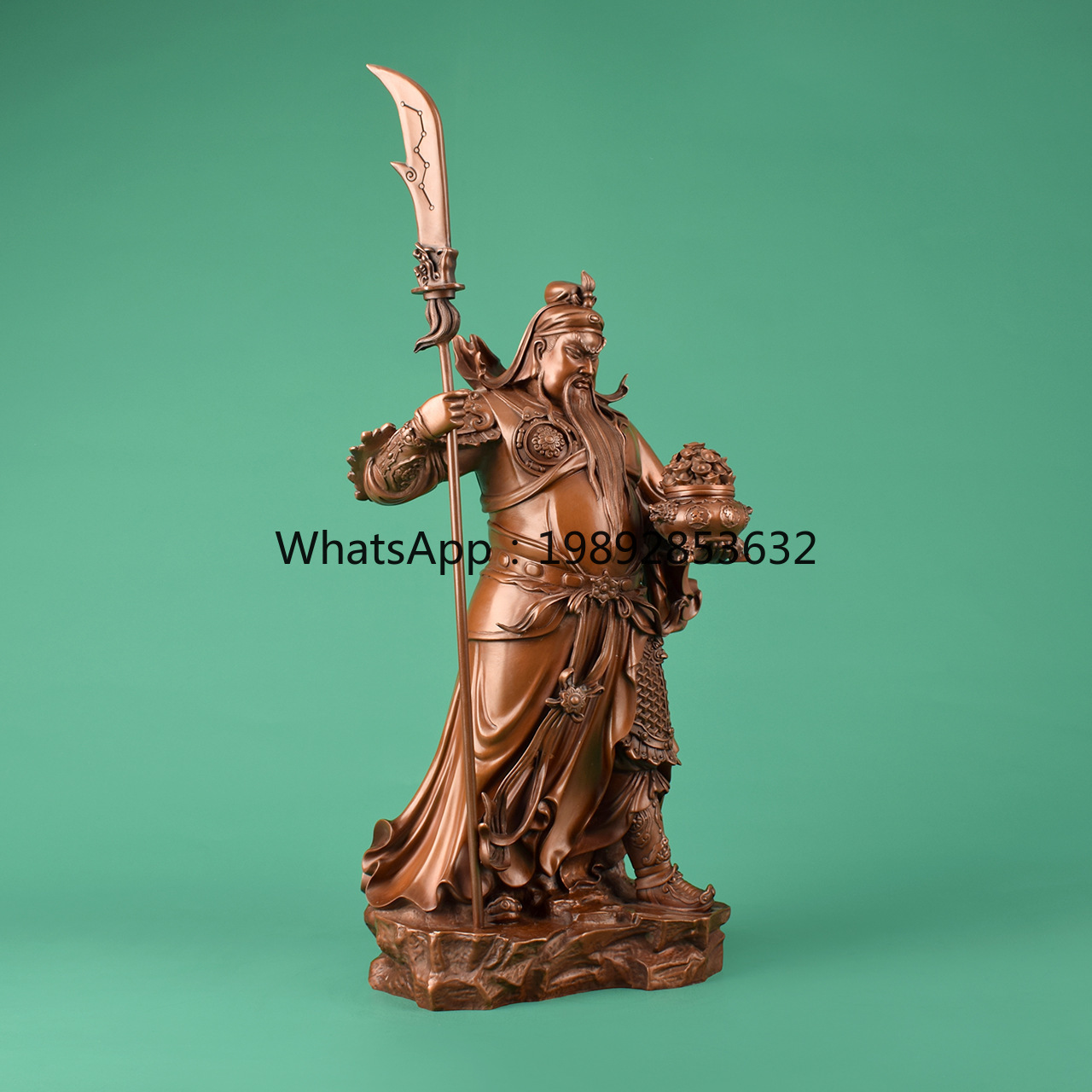 LYY Bronze Yuanbao Guan Gong F - Home Office Ye recension och pris