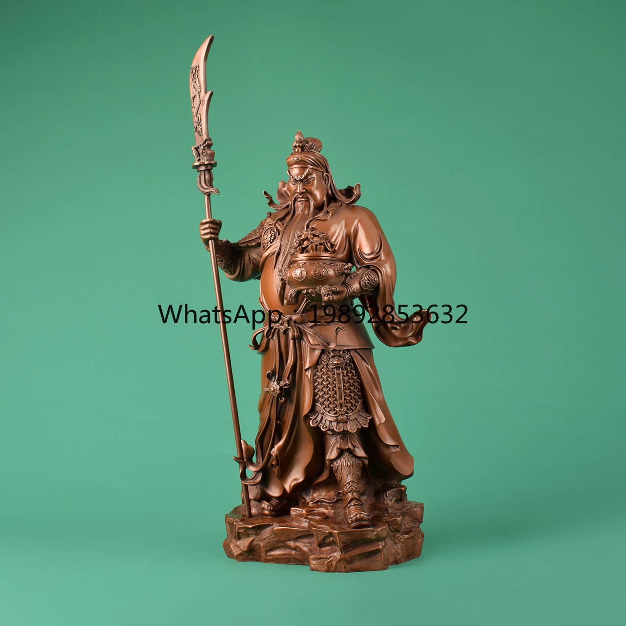 LYY Bronze Yuanbao Guan Gong F - Home Office Ye recension och pris