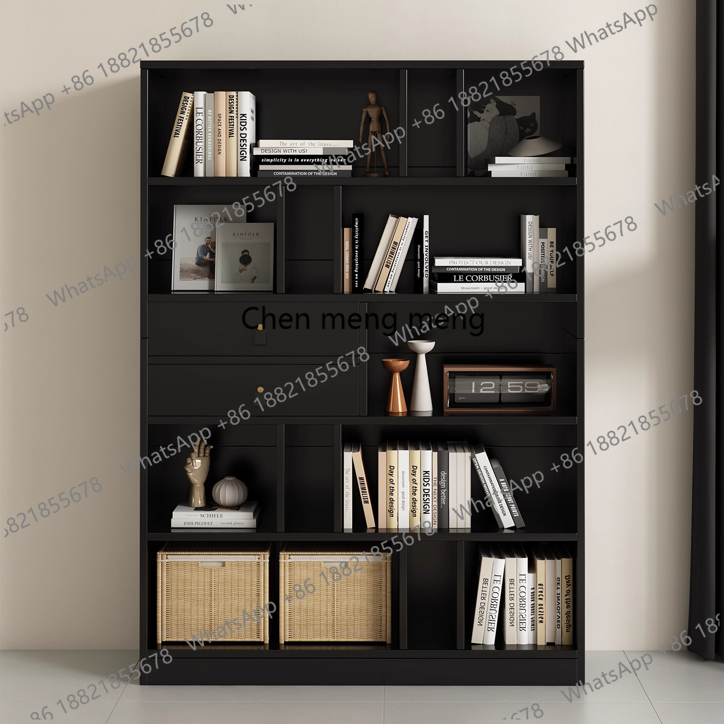 Book Shelf Wall and Bookcase 6 - Home Office With Library recension och pris