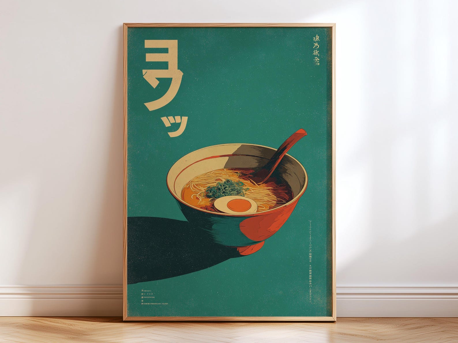 Retro Japanese Ramen Canvas Ar - Home Office Youtube recension och pris