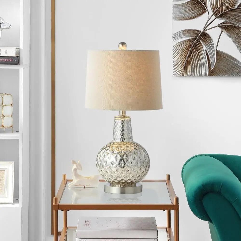 24-inch Silver/Ivory Shade LED - Home Office In Living Room recension och pris